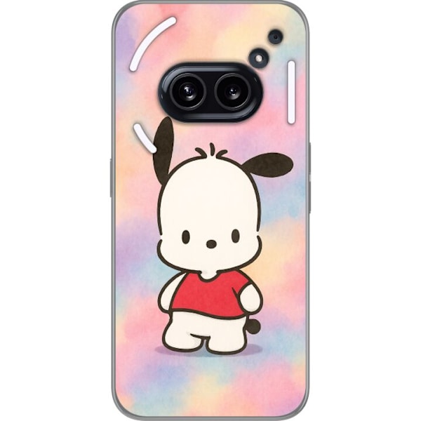 Nothing Phone (2a) Plus Läpinäkyvä kuori Kawaii Sanrio Pochacco