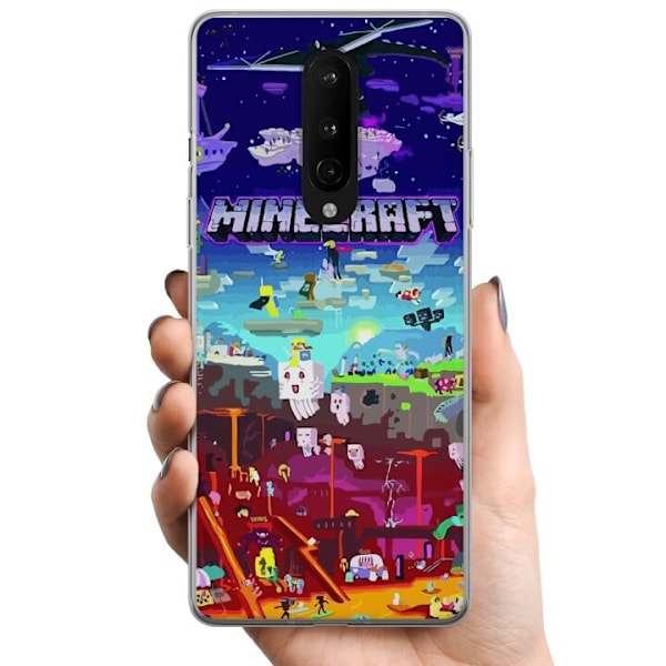 OnePlus 8 TPU Mobilskal MineCraft