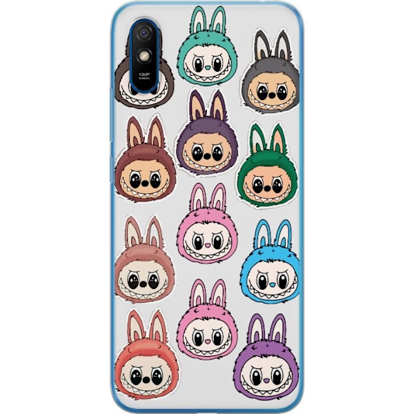 Xiaomi Redmi 9A Läpinäkyvä kuori Labubu Macaron Monster - S