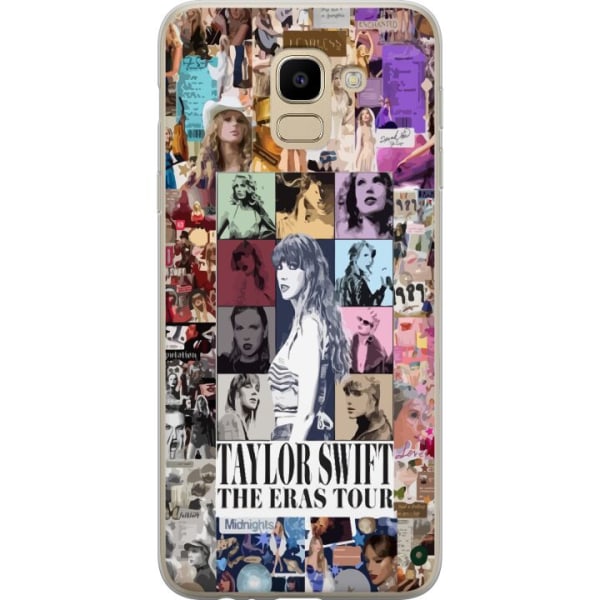 Samsung Galaxy J6 Läpinäkyvä kuori Taylor Swift - Eras