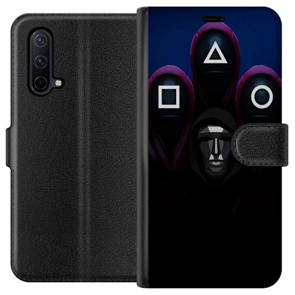 OnePlus Nord CE 5G Plånboksfodral Squid Game Säsong 3 Nya Ikoner Populär Serie TV Motiv Asiatisk Drama Trend Ikoniskt Grafisk Design