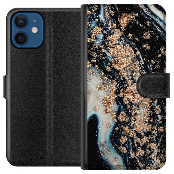 Kompatibelt Plånboksfodral till Apple iPhone 12 mini Jet