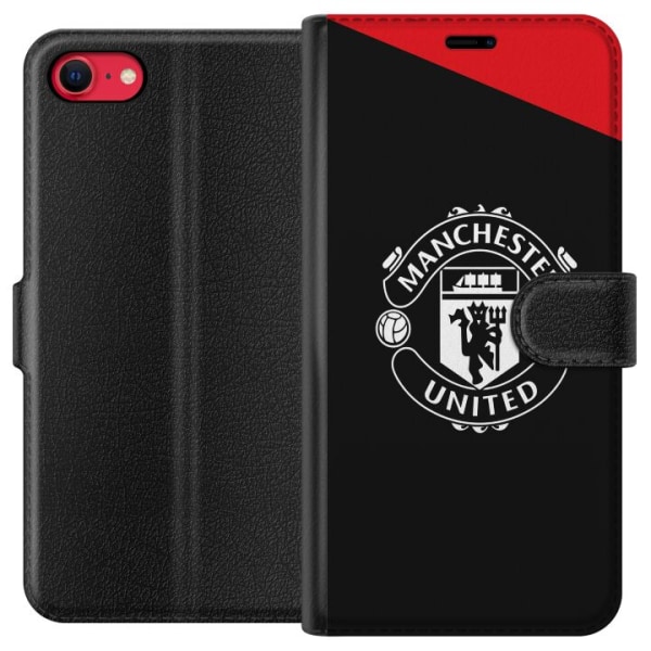 Apple iPhone 8 Lompakkokotelo Manchester United FC