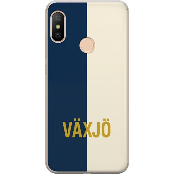 Xiaomi Redmi 6 Pro Läpinäkyvä kuori Växjö - jalkapallo