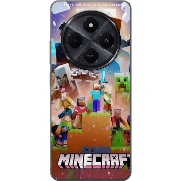 Xiaomi Redmi A4 Läpinäkyvä kuori Minecraft