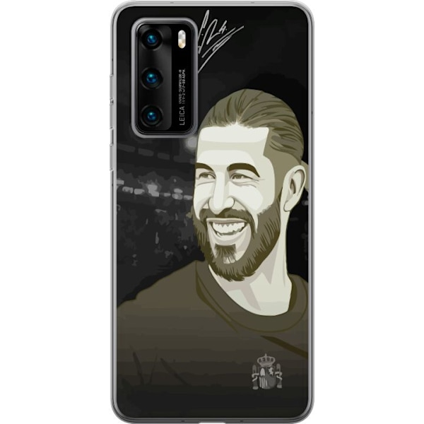 Huawei P40 Gennemsigtig cover Sergio Ramos