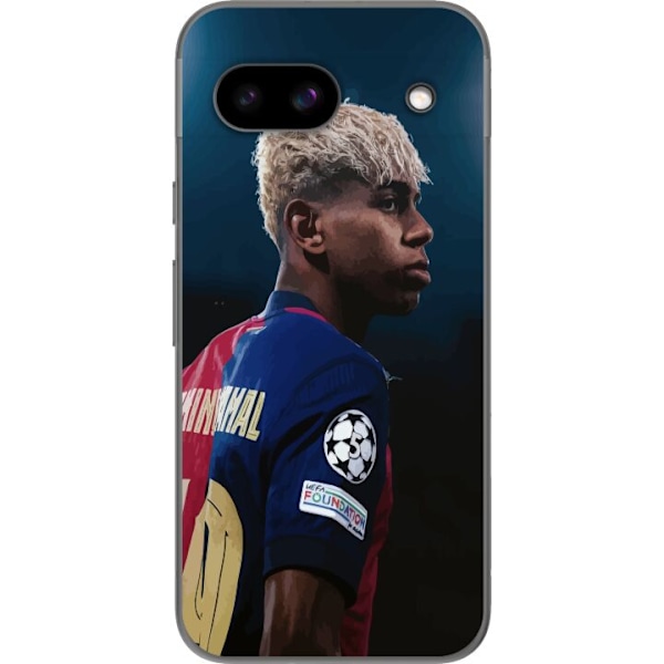 Google Pixel 8a Gjennomsiktig deksel Lamine Yamal - Barcelonas