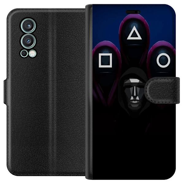 OnePlus Nord 2 5G Tegnebogsetui Squid Game Sæson 3 Nye Ikon Populær Serie TV Motiv Asiatisk Drama Trend Iconisk Grafisk Design