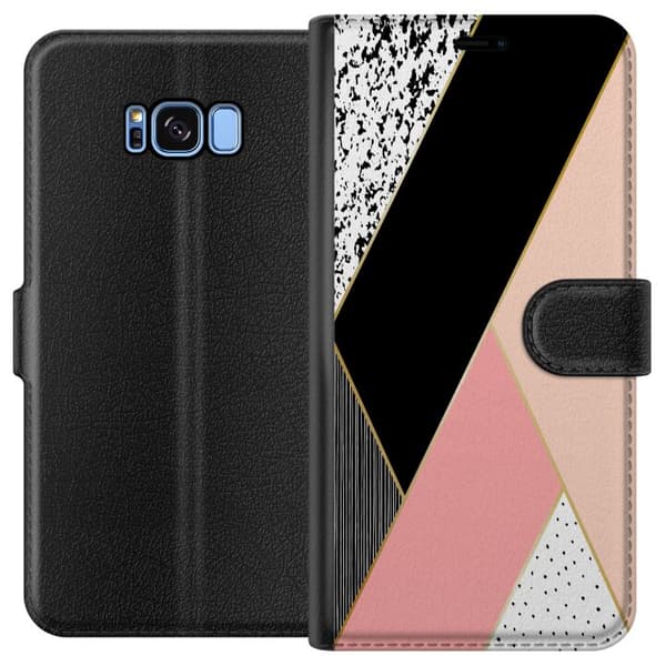 Kompatibelt Lommeboketui til Samsung Galaxy S8 Mønster