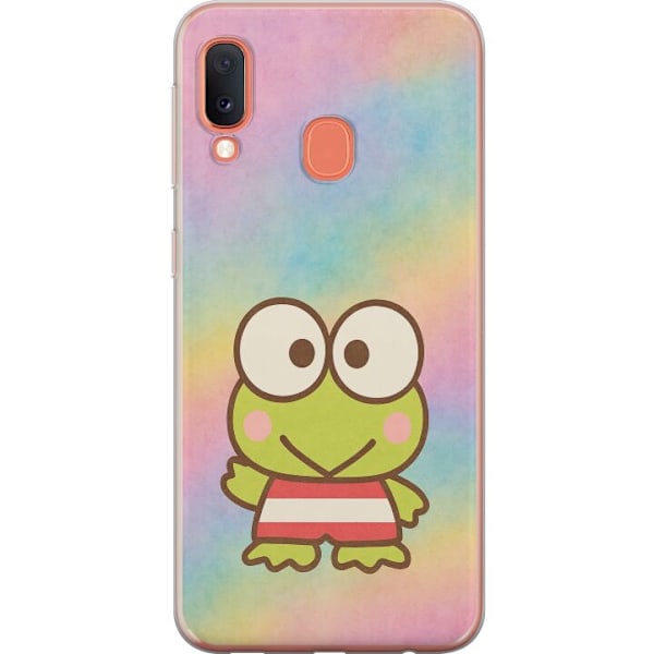 Samsung Galaxy A20e Läpinäkyvä kuori Kawaii Sanrio Keppori