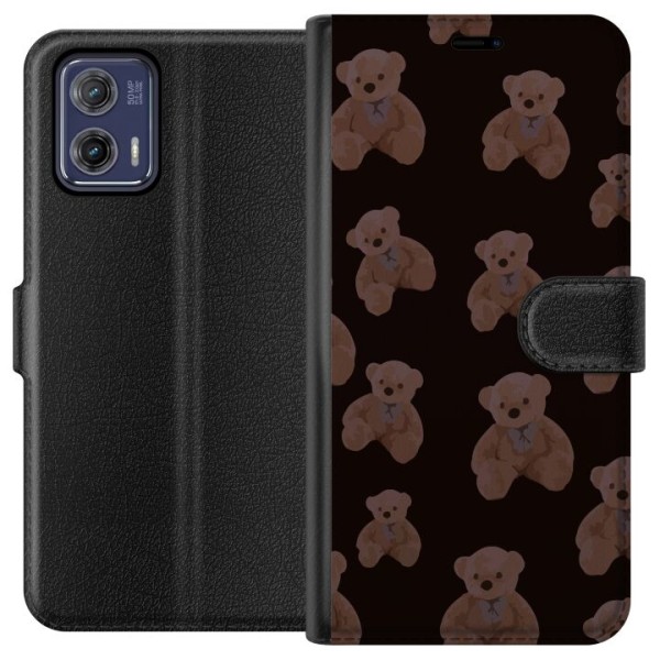 Motorola Moto G73 Plånboksfodral En björn flera björnar