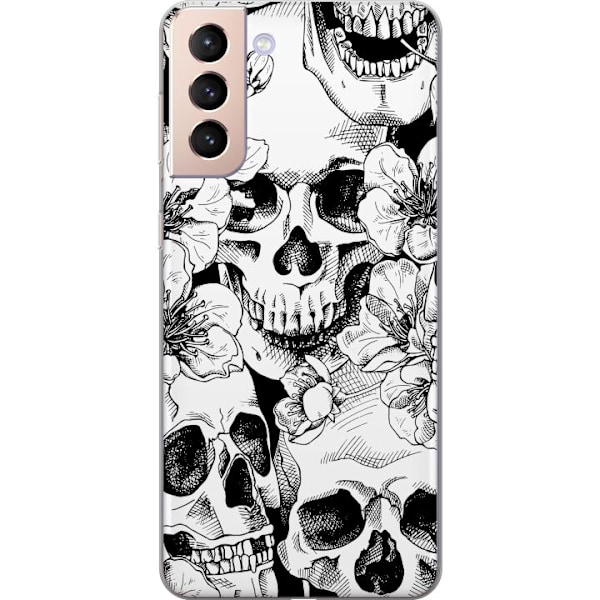 Samsung Galaxy S21 Läpinäkyvä kuori luu