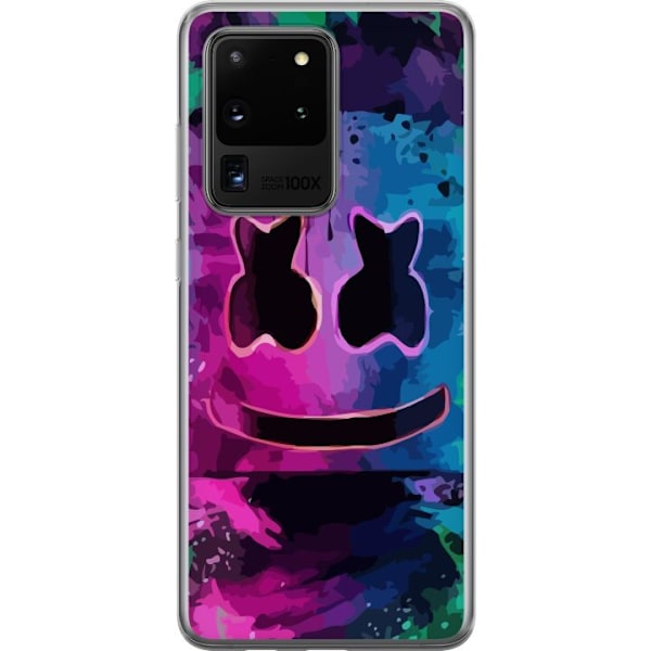 Samsung Galaxy S20 Ultra Läpinäkyvä kuori Marshmello Fortni