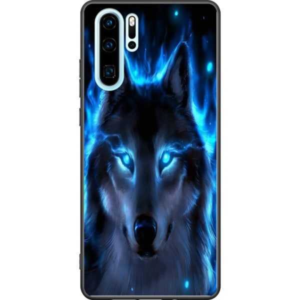 Huawei P30 Pro Sort cover Ulve