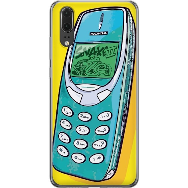 Huawei P20 Gennemsigtig cover Nokia 3310, Snake 2, hold sorter