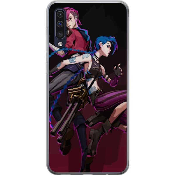 Samsung Galaxy A50 Gennemsigtig cover League of Legends