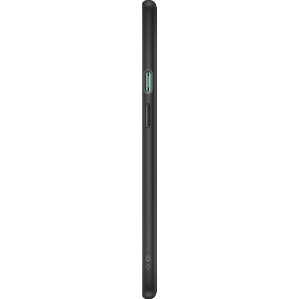 OnePlus 8 Pro Svart deksel Blomster