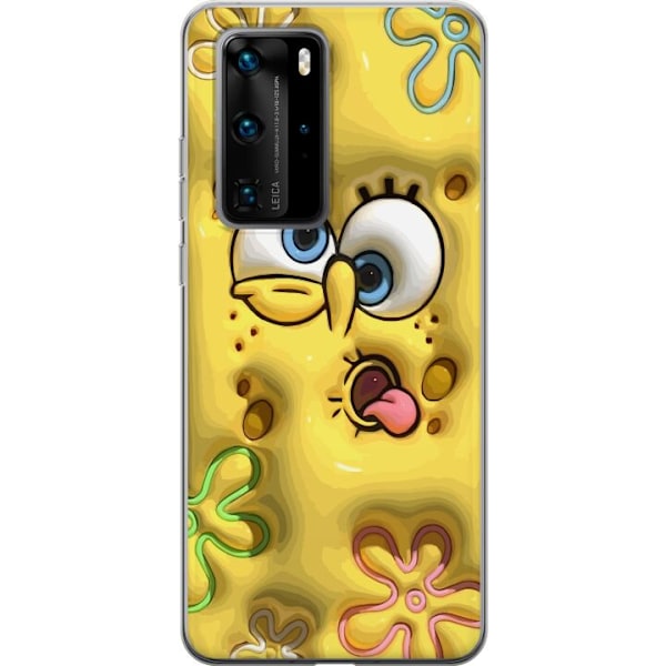 Huawei P40 Pro Gjennomsiktig deksel SvampeBob