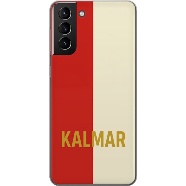 Samsung Galaxy S21+ 5G Läpinäkyvä kuori Kalmar - jalkapallo