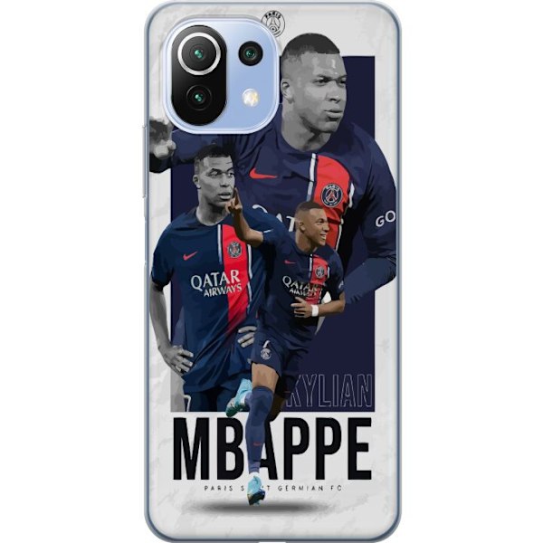 Xiaomi 11 Lite 5G NE Läpinäkyvä kuori Kylian Mbappé