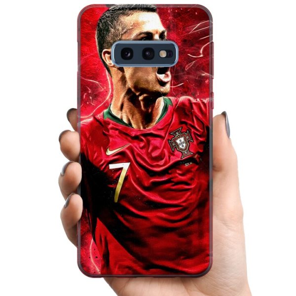 Samsung Galaxy S10e TPU Matkapuhelimen kuori Cristiano Ronaldo