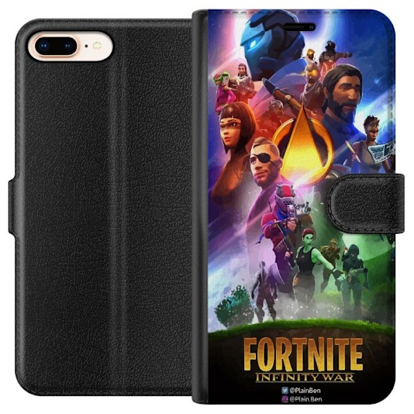 Apple iPhone 8 Plus Lompakkokotelo Fortnite