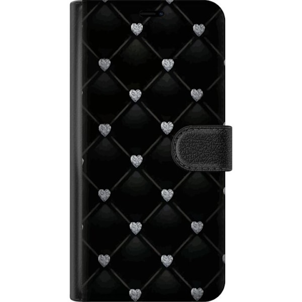 Apple iPhone 11 Tegnebogsetui Hjerte Diamant