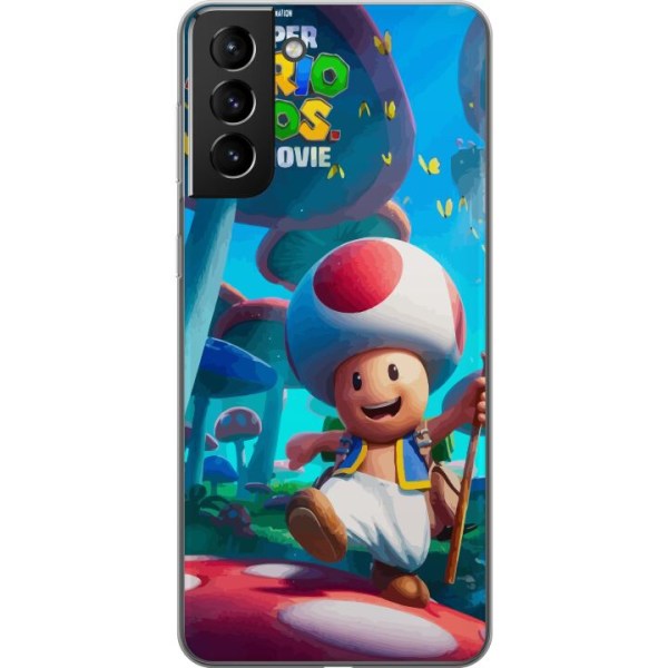 Samsung Galaxy S21+ 5G Gennemsigtig cover Super Mario Bros