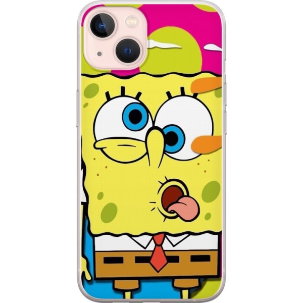 Apple iPhone 13 mini Gjennomsiktig deksel SpongeBob SquarePant