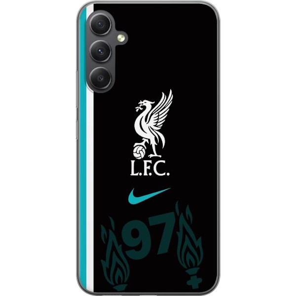 Samsung Galaxy A16 5G Gjennomsiktig deksel Liverpool FC