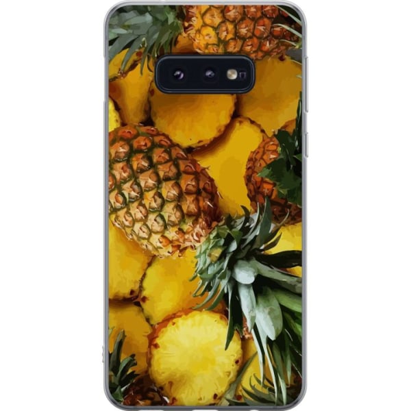 Samsung Galaxy S10e Genomskinligt Skal Tropisk Frukt