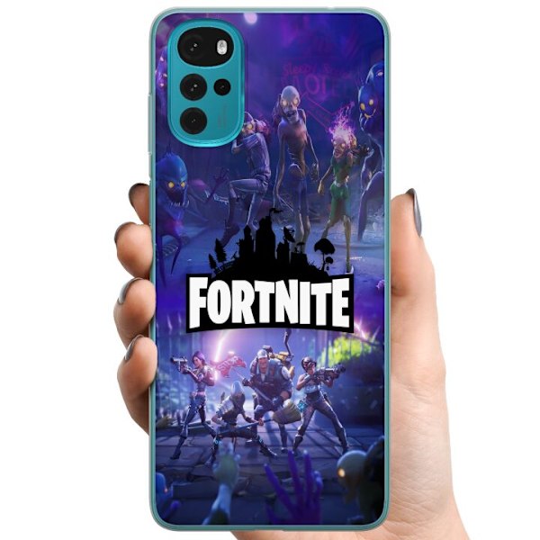 Motorola Moto G22 TPU Mobilcover Fortnite Gaming