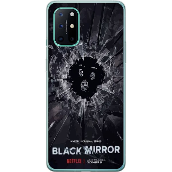OnePlus 8T Gjennomsiktig deksel Black Mirror Sci-Fi Netflix Se