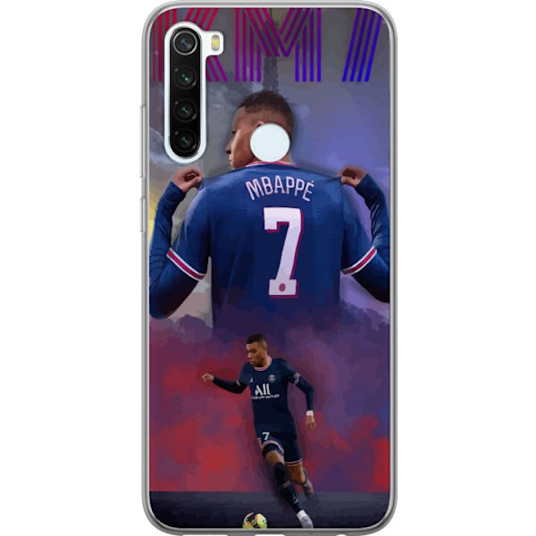 Xiaomi Redmi Note 8 Läpinäkyvä kuori MAP Jalkapallo Design Graafinen Kuviointi Moderni Urheiluaihe Trendikäs Jalkapallo Suosittu Graafinen Tyyli M