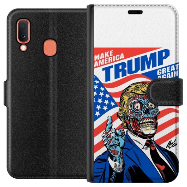 Samsung Galaxy A20e Lommeboketui  Trump