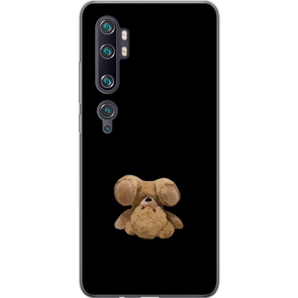 Xiaomi Mi Note 10 Pro Gennemsigtig cover Op og ned bjørn