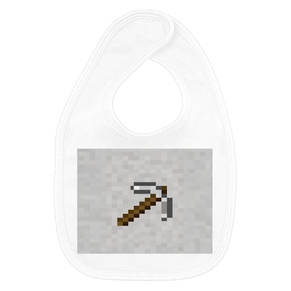 Baby Hagesmæk Minecraft Værktøjer Hvid one size