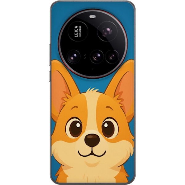 Xiaomi 15 Ultra Genomskinligt Skal Hello Corgi