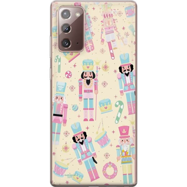 Kompatibelt Mobildeksel til Samsung Galaxy Note20 Jul rosa