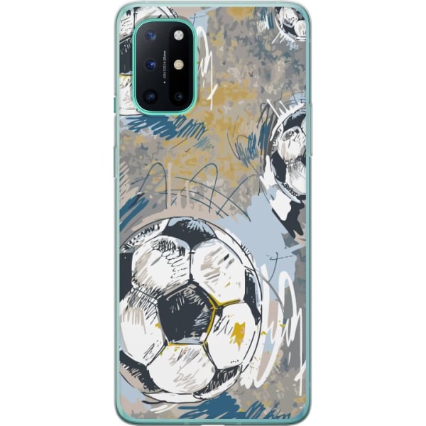 OnePlus 8T Gjennomsiktig deksel Fotball