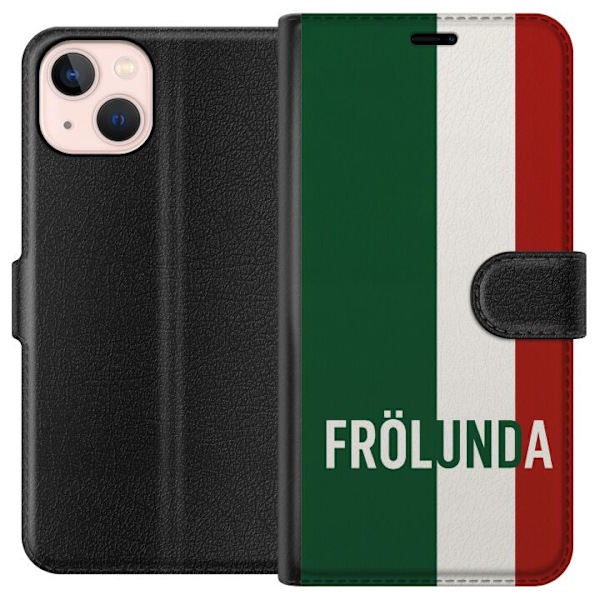 Apple iPhone 13 Lompakkokotelo Frölunda - Hockey