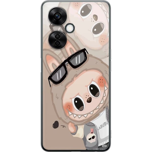 OnePlus Nord CE 3 Lite Läpinäkyvä kuori Labubu Rainbow Chao