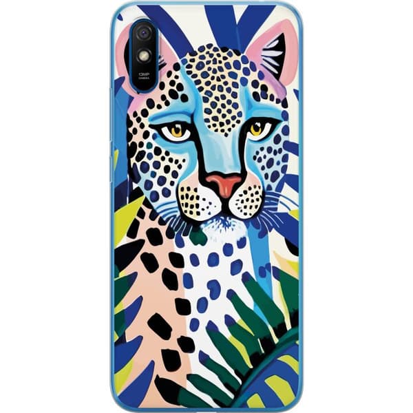 Kompatibelt Mobilskal till Xiaomi Redmi 9A Vivid Leopard