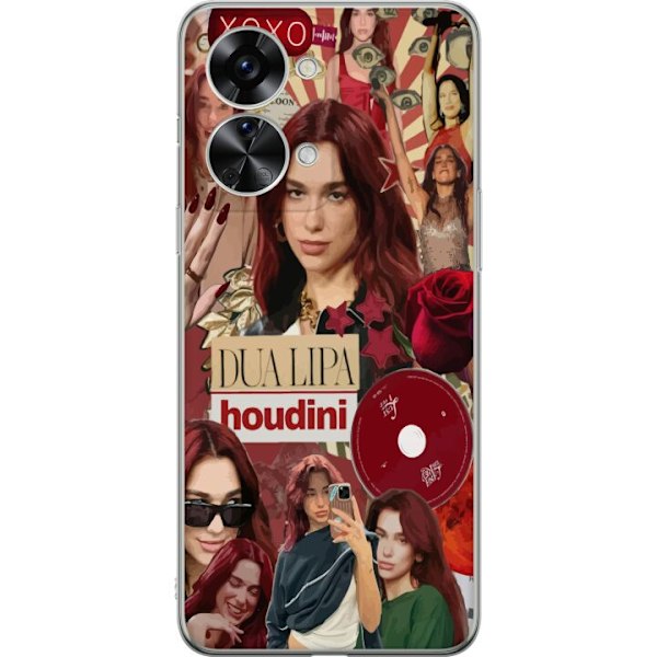 OnePlus Nord 2T Läpinäkyvä kuori Dua Lipa – Fashion & Style Edit