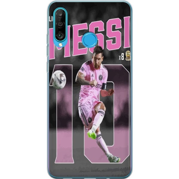 Huawei P30 lite Gennemsigtig cover Lionel Messi