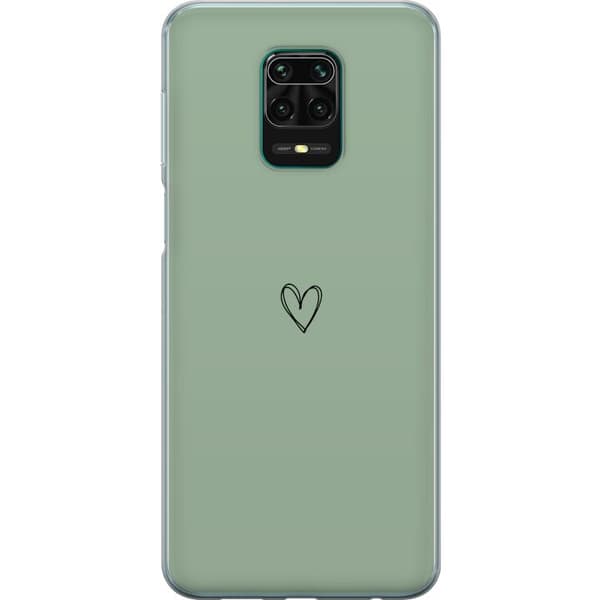 Kompatibel Mobilcover til Xiaomi Redmi Note 9 Pro Hjerte