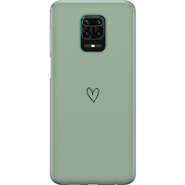 Kompatibelt Mobildeksel til Xiaomi Redmi Note 9 Pro Hjerte