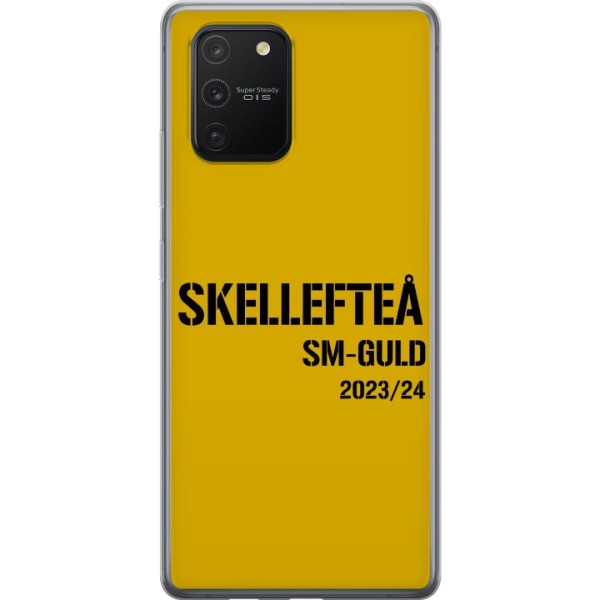 Samsung Galaxy S10 Lite Gennemsigtig cover Skellefteå SM GULD