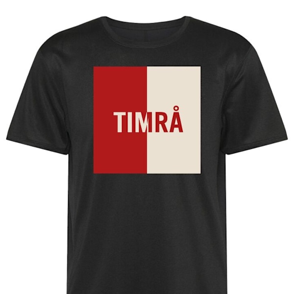 Treeni T-paita | Urheilu T-paita Aikuisille Timrå - Hockey musta 4X-Large