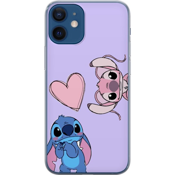 Apple iPhone 12  Genomskinligt Skal Stitch Mode
